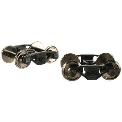 Atlas 191000 HO Scale Friction Bearing Caboose Trucks 2pcs