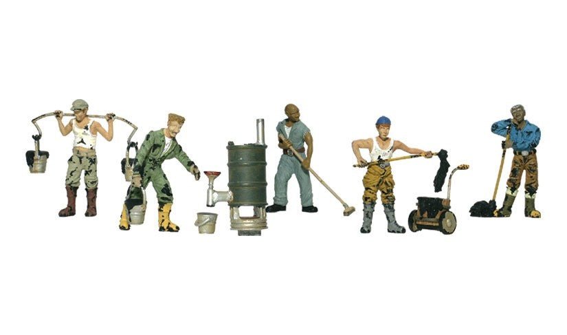 Woodland Scenics A1828 HO Scale Roofers - Oakville Model Trains Depot