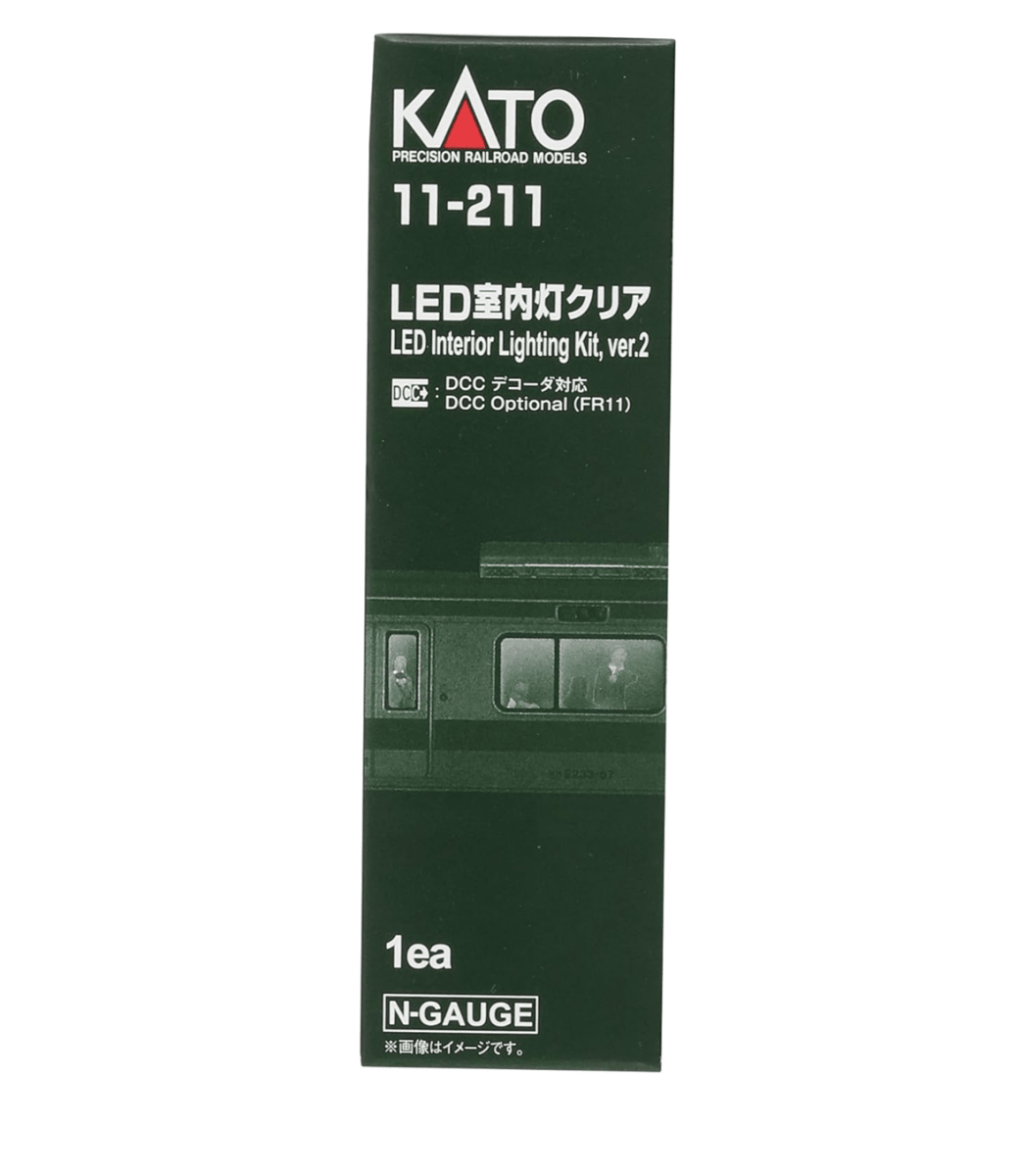 KATO 11 - 211 N Scale Passenger Car Interior LED Lighting Kit Version 2 (White) - Oakville Model Trains Depot