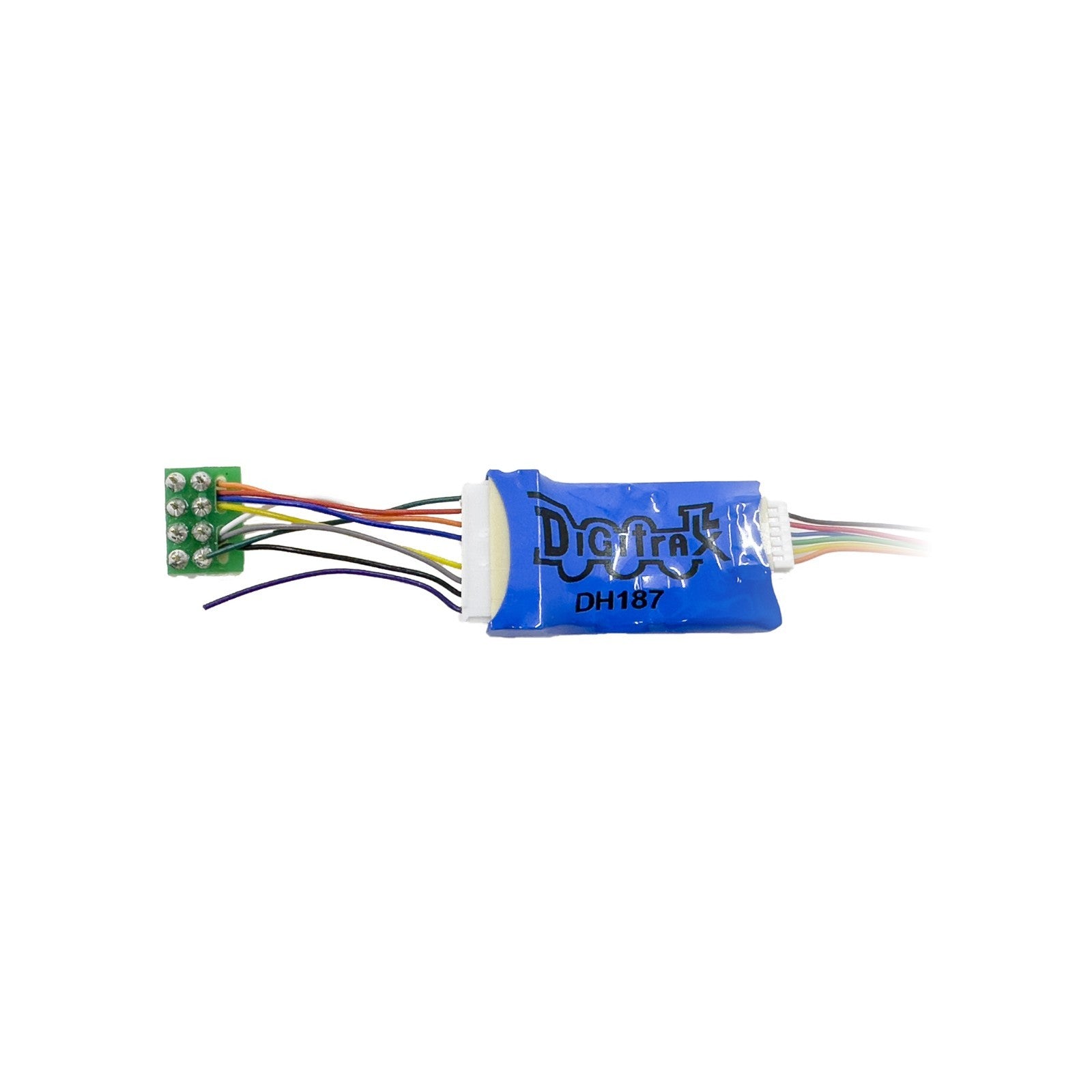 Digitrax DH187PS HO Scale Mobile DCC Decoder Fits many 8-pin DCC-Ready HO Locos