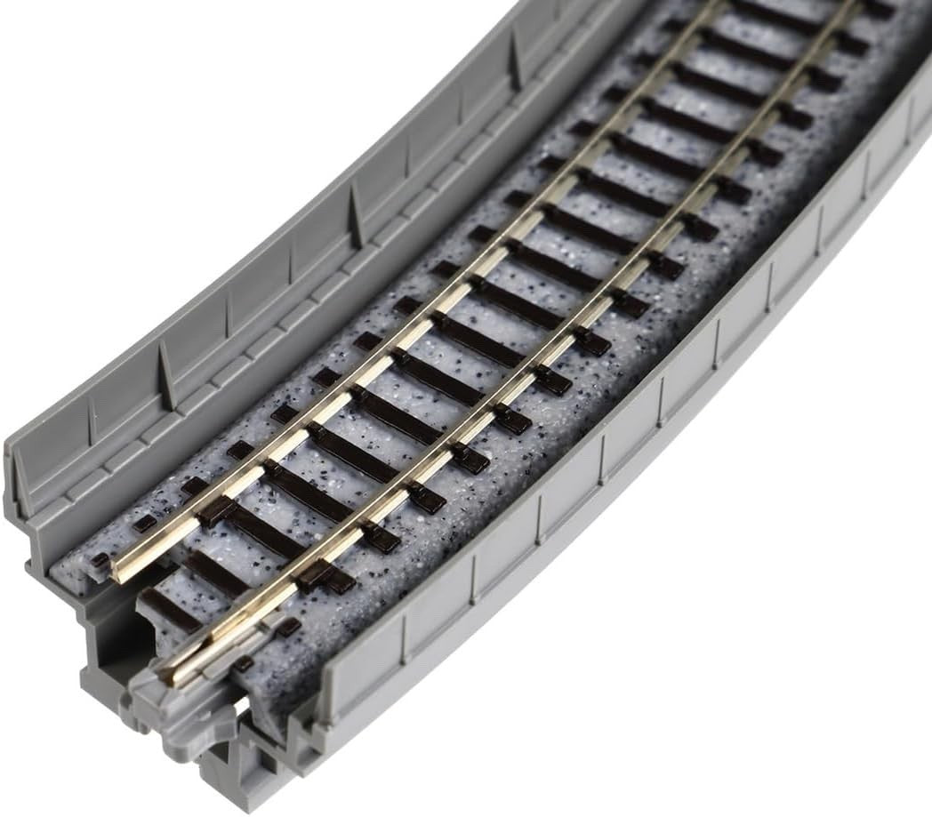 Kato 20-530 N Scale 348mm (13-3/4") Single Track Radius 45-Degree Viaduct - 2pcs