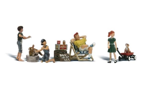 Woodland Scenics A1905 HO Scale Dog Wash - Oakville Model Trains Depot