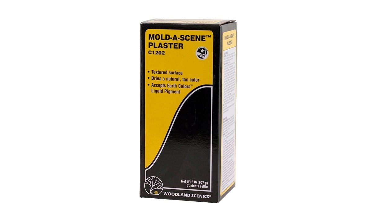 Woodland Scenics 1202 Mold - A - Scene™ Plaster 2 lbs / 907 g - Oakville Model Trains Depot