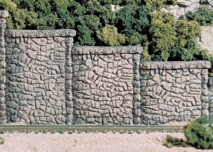 Woodland Scenics C1261 HO Scale Random Stone Retaining Wall - Oakville Model Trains Depot