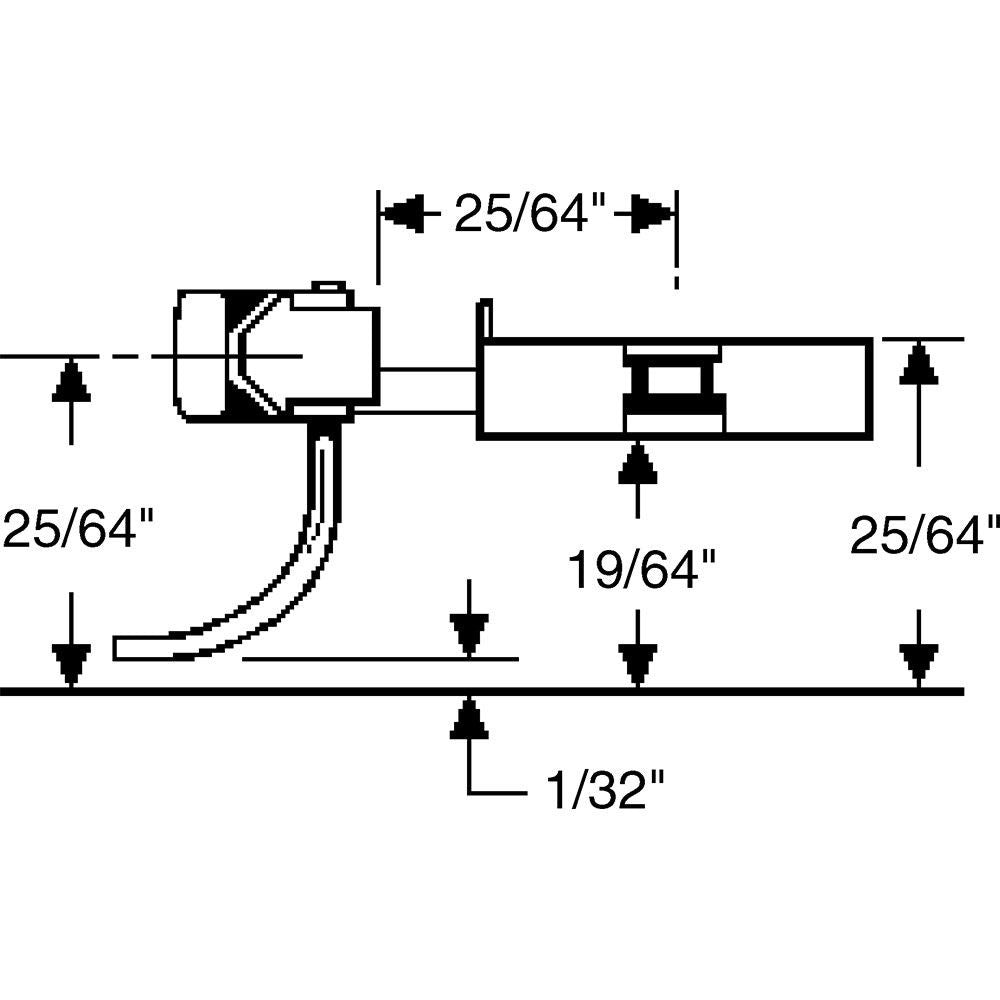 Kadee 21 HO Scale 20 - Series Plastic Couplers with Gearboxes - Long (25/64") Underset - Oakville Model Trains Depot