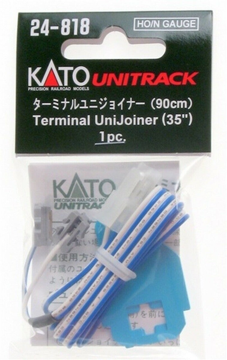 Kato 24-818 N/HO UniTrack Terminal / Power Feed UniJoiner 90cm / 35"