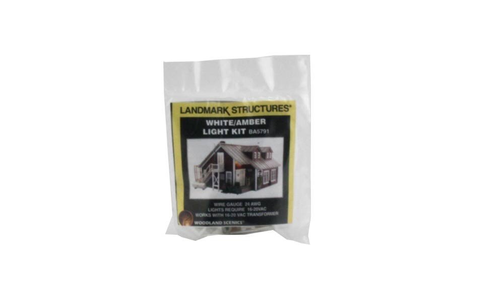 Woodland Scenics BA5791 White/Amber Light Kit - Oakville Model Trains Depot