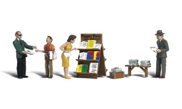 Woodland Scenics A2191 N Scale Newsstand - Oakville Model Trains Depot
