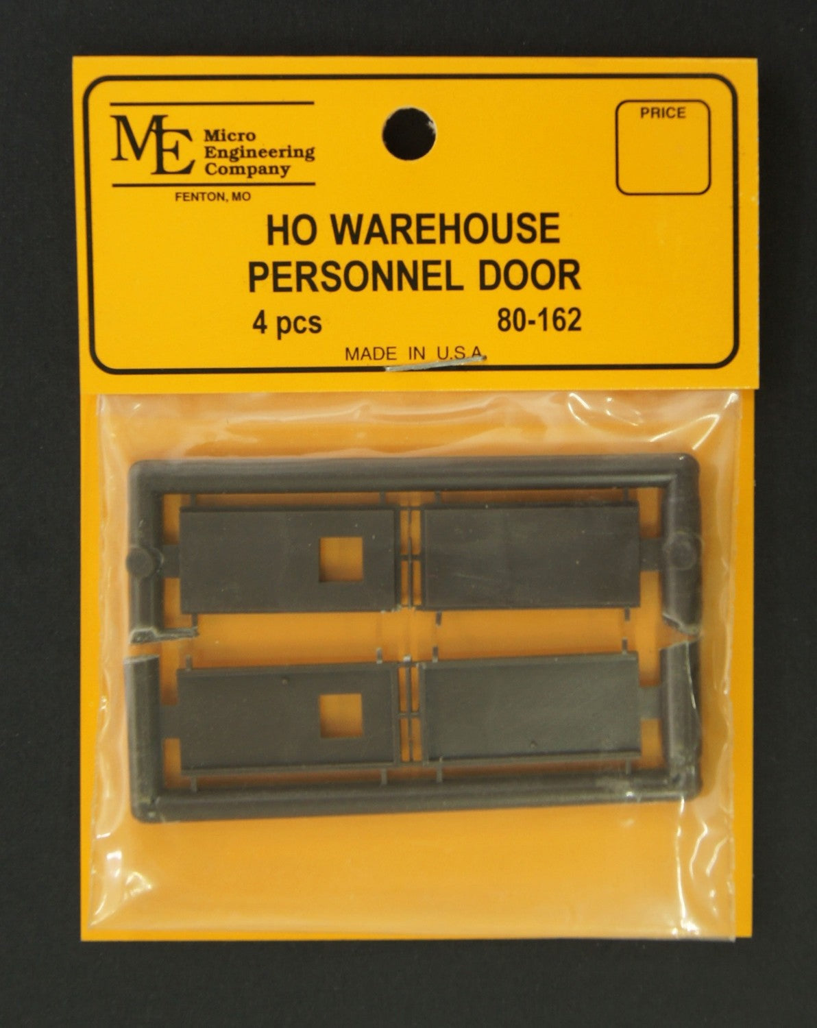 Micro Engineering 80-162 HO Scale Warehouse Personnel Door - 4pcs