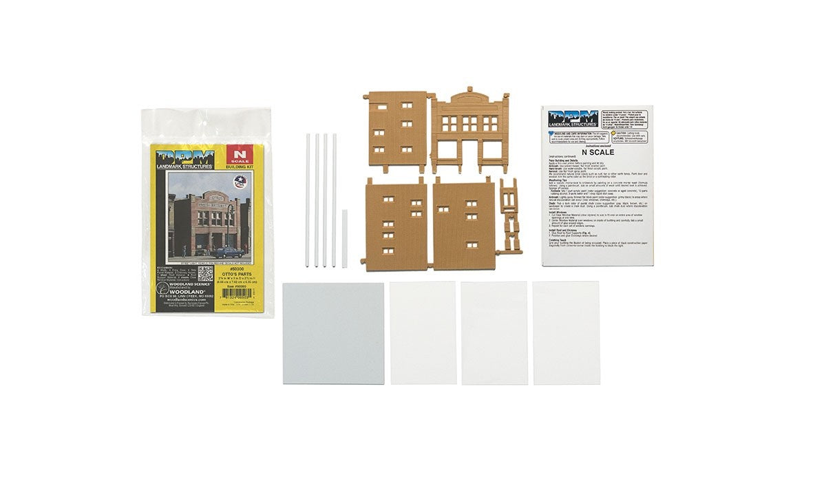 Woodland Scenics DPM 50300 N Scale Otto's Parts Building Kit