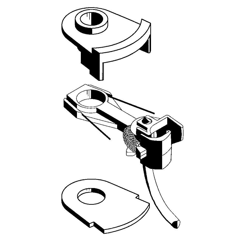 Kadee 252 HO Scale Small Snap - Together Gearboxes & lids - Oakville Model Trains Depot
