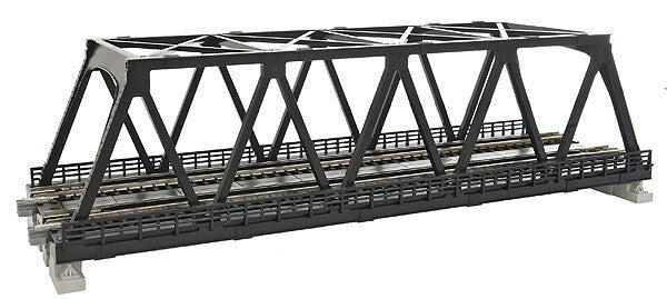 Kato 20-438 N Scale Unitrack 248mm (9-3/4") Double Track Truss Bridge - Black