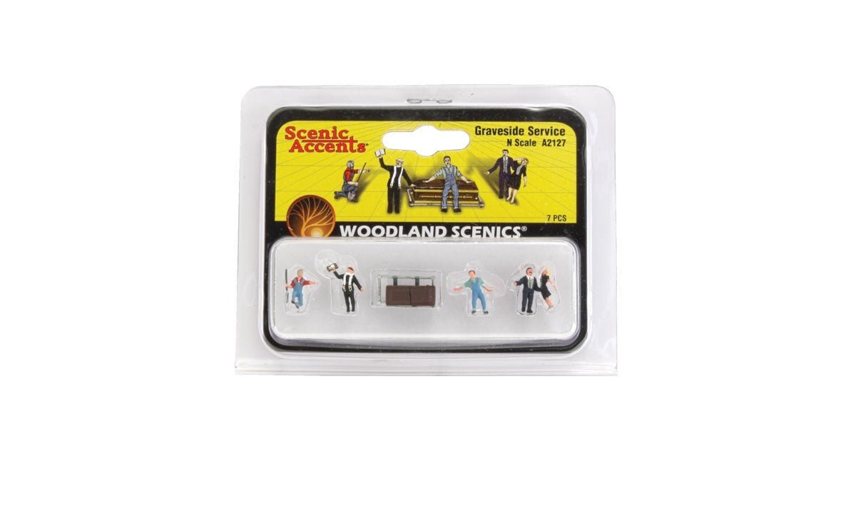 Woodland Scenics A2127 N Scale Graveside Service - Oakville Model Trains Depot
