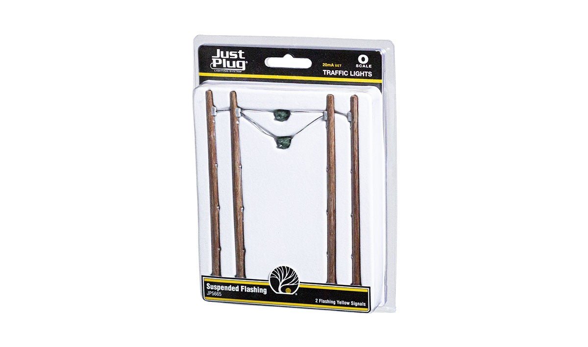 Woodland Scenics JP5665 O Scale Suspended Flashing Lights - Oakville Model Trains Depot
