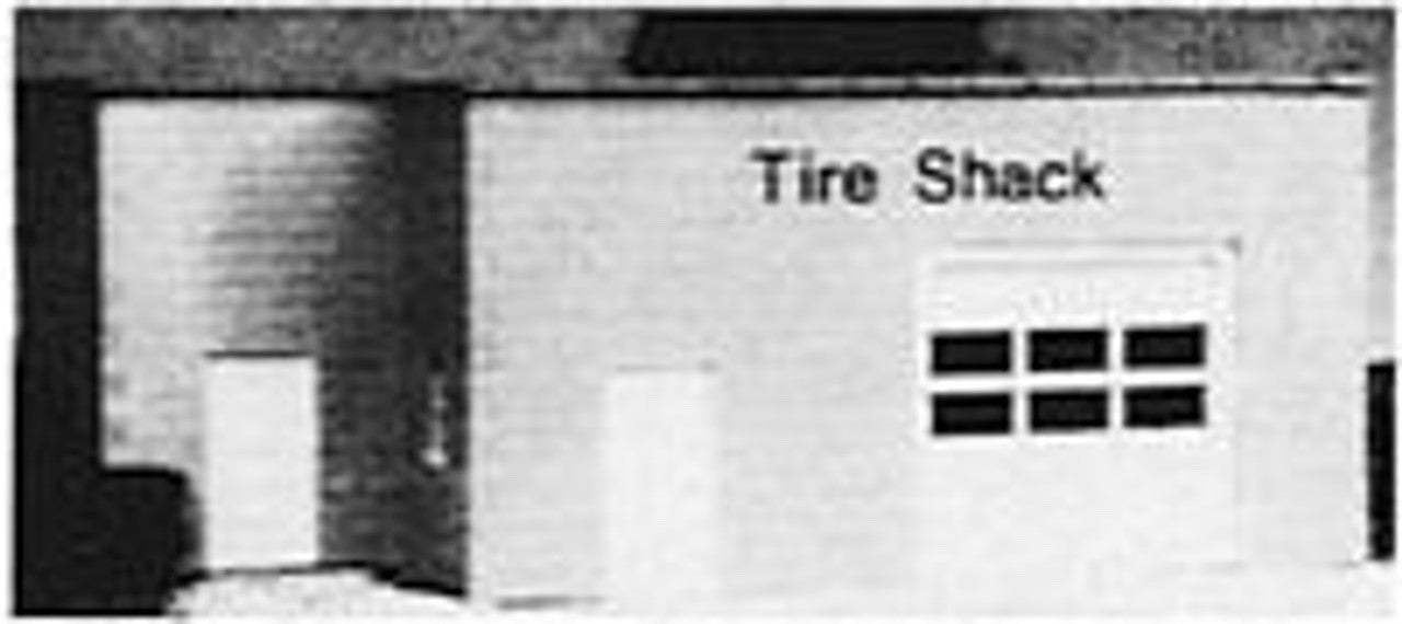 Pikestuff 5003 HO Scale Tire Shack Kit