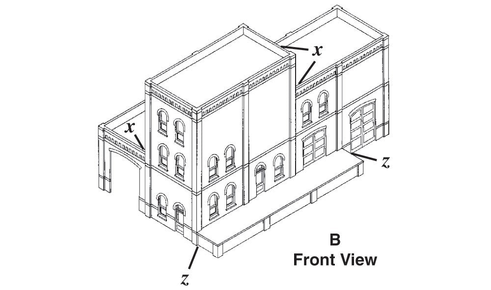 Woodland Scenics DPM 35300 4-in-1 Modular Kit