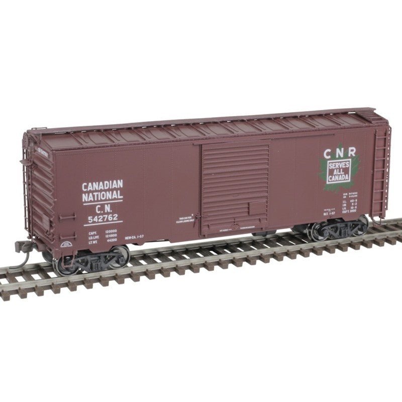 Atlas 20006831 HO Scale Canadian National 40' Postwar Boxcar 542823 - Oakville Model Trains Depot