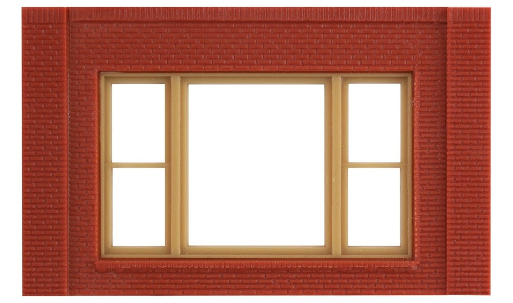 Woodland Scenics DPM 30167 HO Scale One-Story 20th Century Window Kit