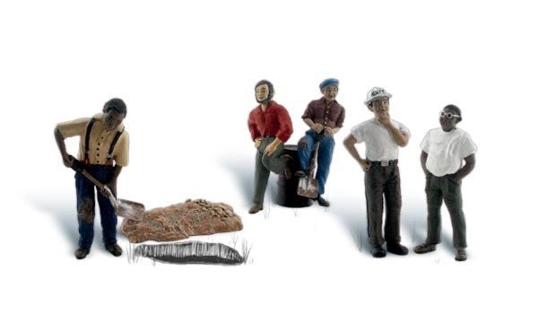 Woodland Scenics A2205 N Scale One Man Crew - Oakville Model Trains Depot