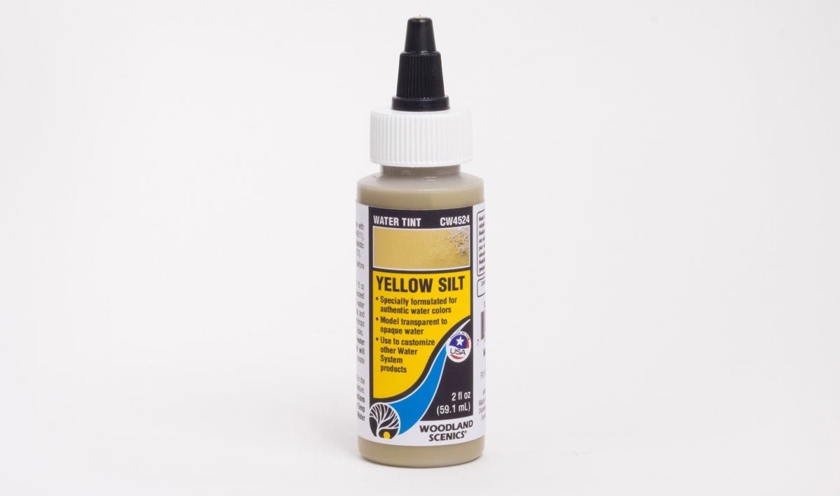 Woodland Scenics CW4524 Water Tint - Yellow Silt - Oakville Model Trains Depot