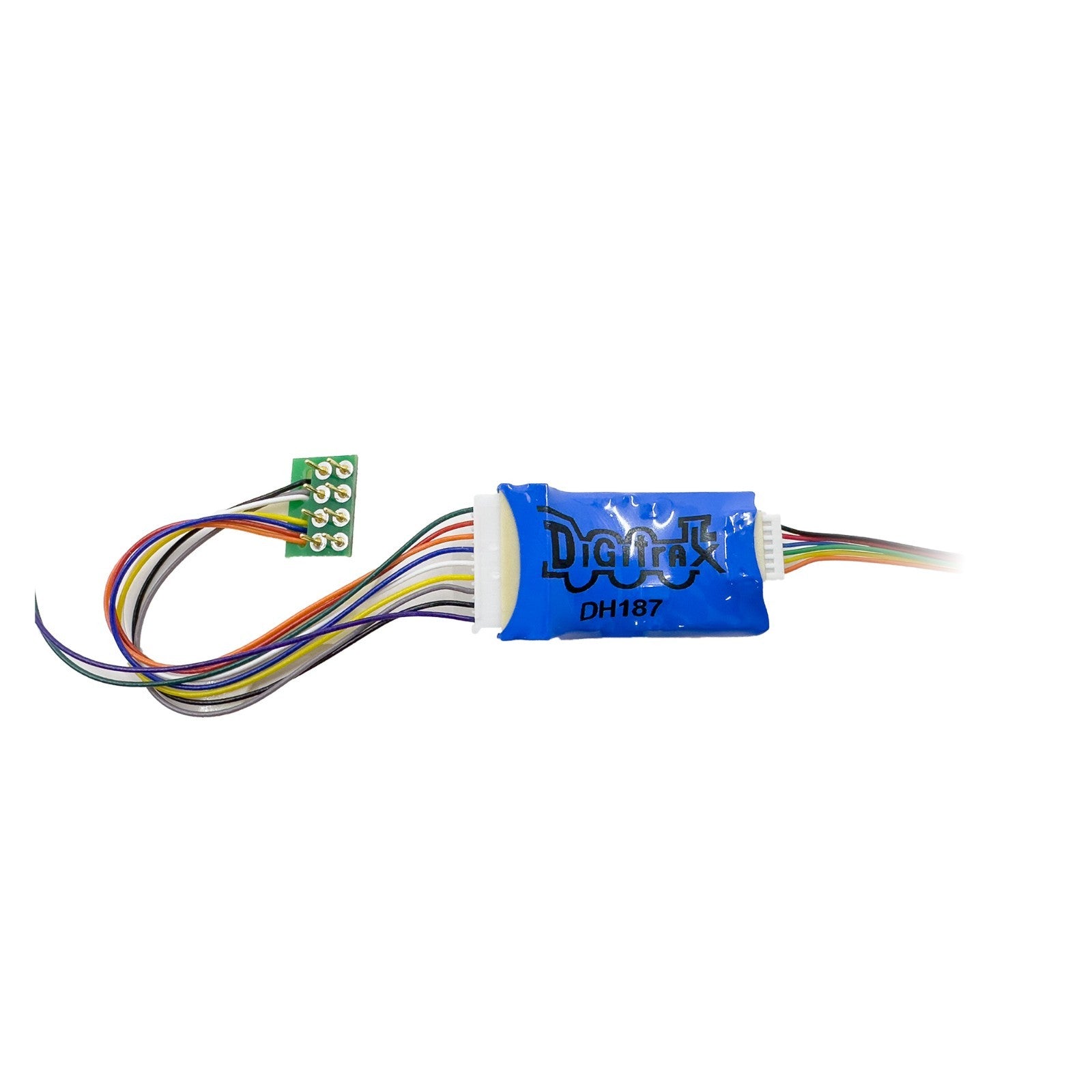 Digitrax DH187P HO Scale DCC Mobile Decoder Fits many 8 Pin/9Pin locomotives