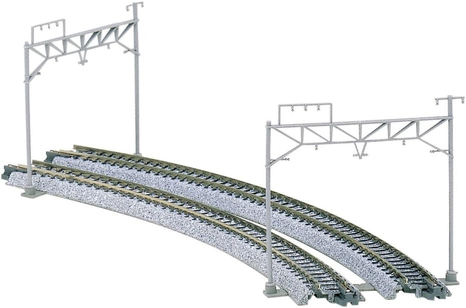 Kato 23-060 N Scale Catenary Poles & Accessories Double-Track Poles - 8pcs