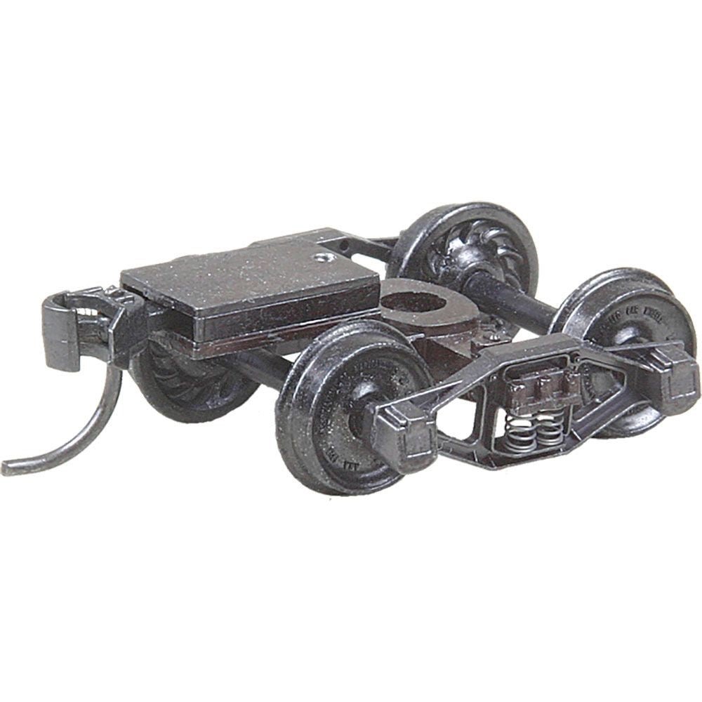 Kadee 512 HO Scale Bettendorf T - Section Trucks w/ Ready - to - Mount Couplers, 33" Wheels - Oakville Model Trains Depot