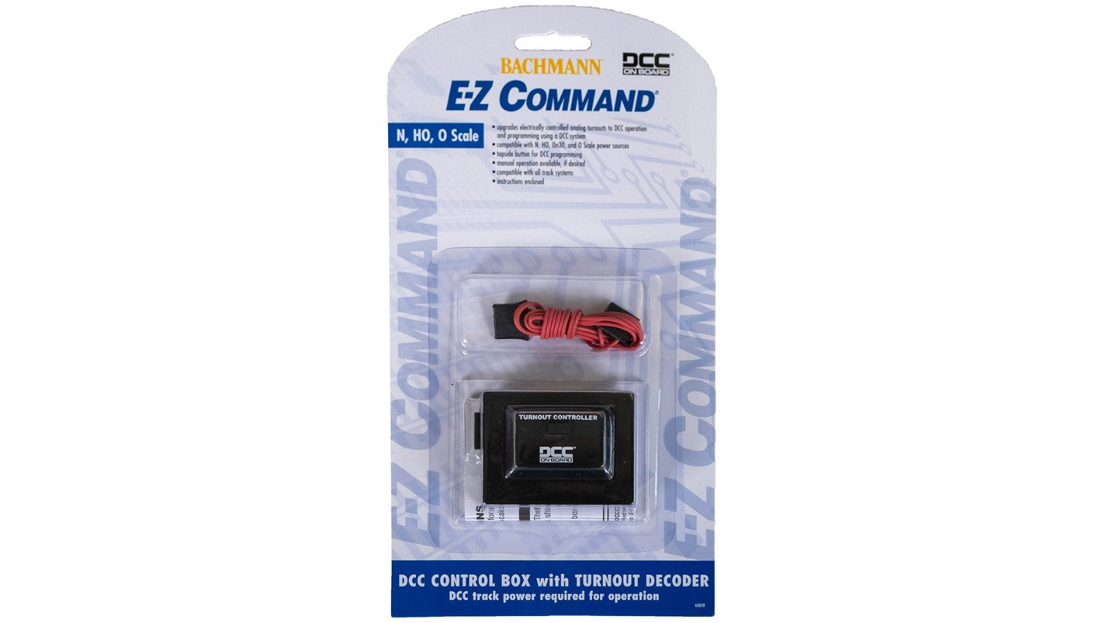 Bachmann 44949 All Scale E-Z Track DCC Control Box with Turnout Decoder
