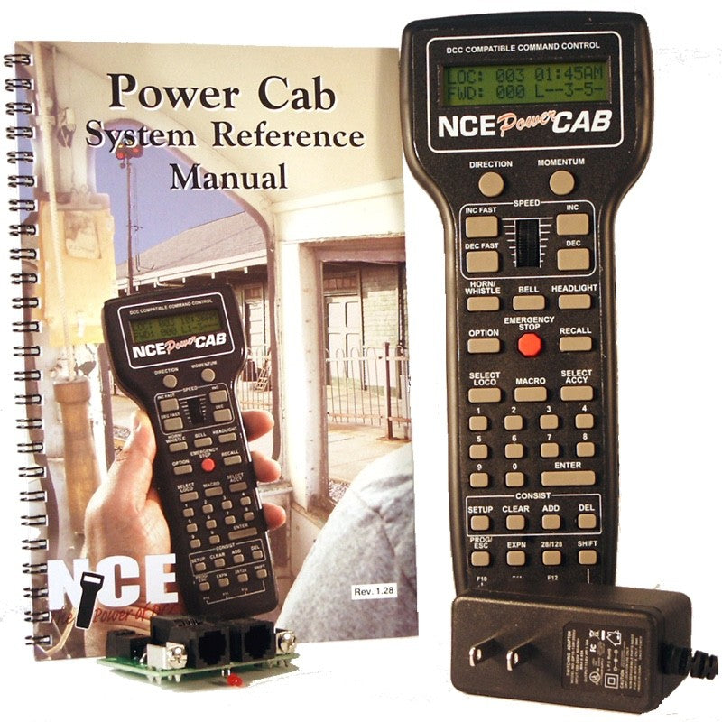NCE 5240025 Power Cab Complete DCC Starter System Set w Power Supply - New