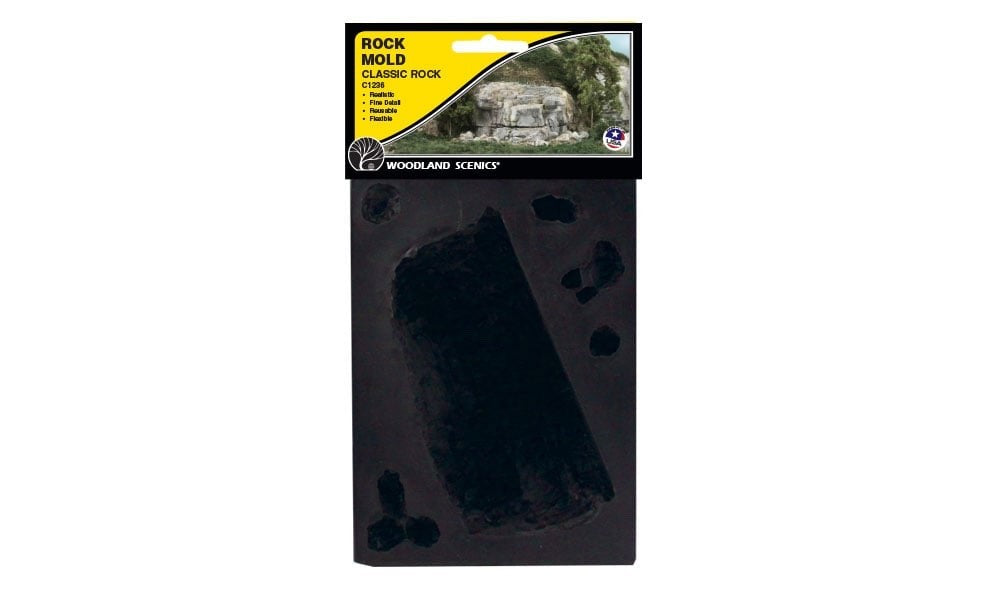 Woodland Scenics 1236 Classic Rock Mold - New