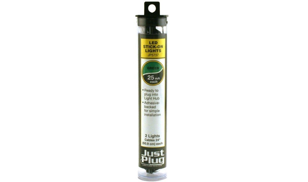 Woodland Scenics JP5737 Just Plug Green LED Stick - On Light - Oakville Model Trains Depot