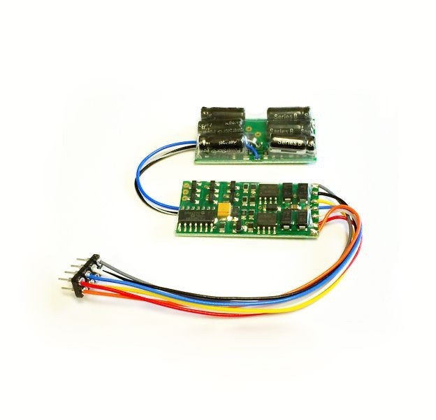 NCE 5240147 HO Scale D13NHP No-Halt 1.3 Amp, 4 Function Decoder - New