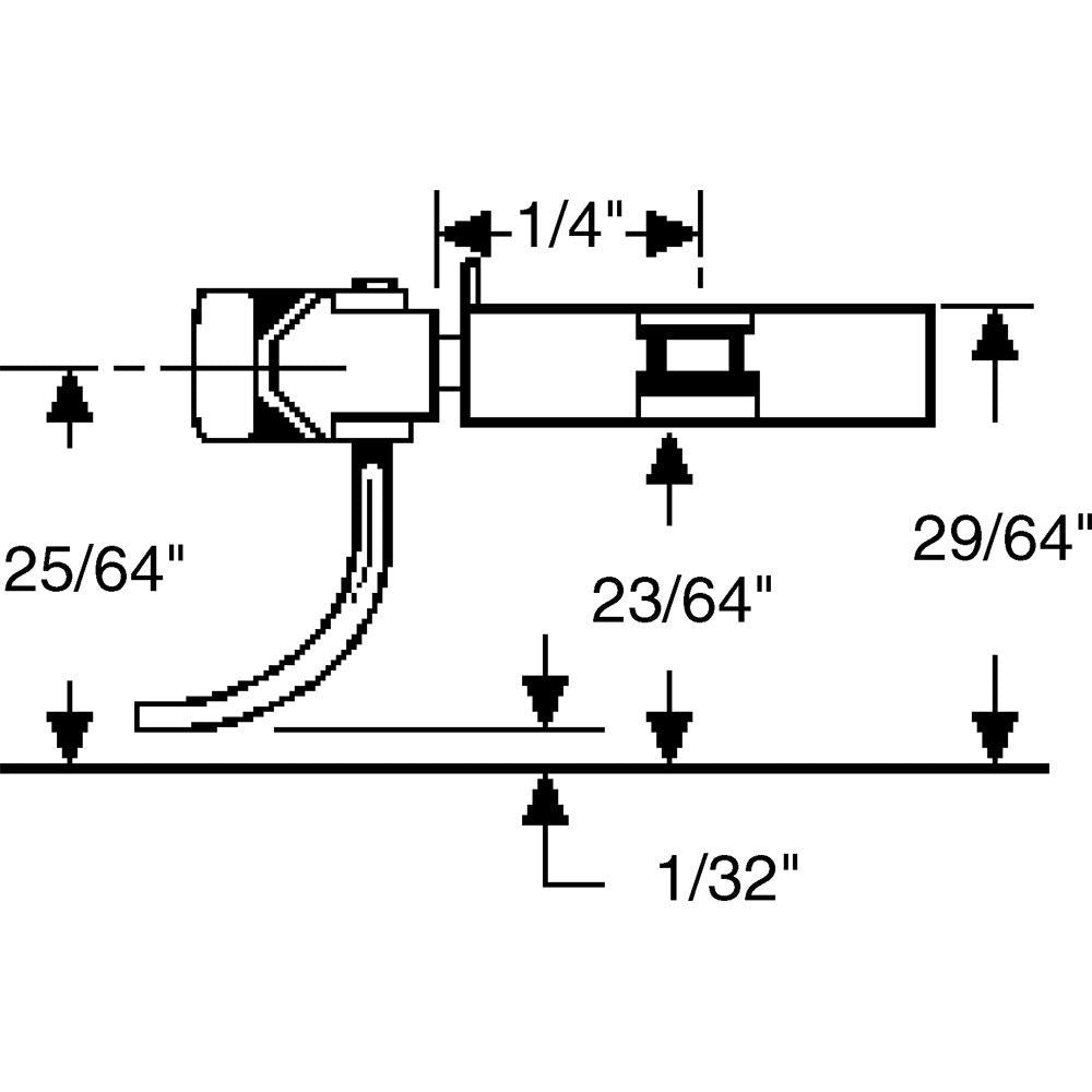 Kadee 23 HO Scale 20 - Series Plastic Couplers with Gearboxes - Short (1/4") Centerset - Oakville Model Trains Depot