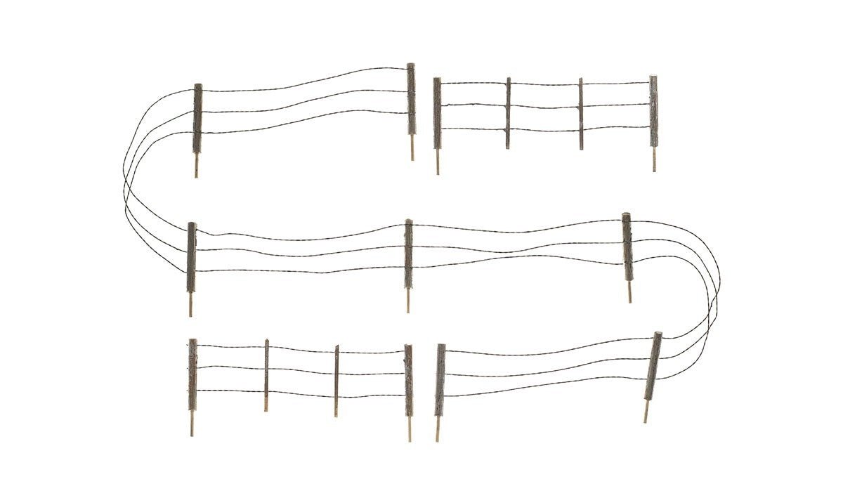 Woodland Scenics A2980 HO Scale Barbed Wire Fence - Oakville Model Trains Depot