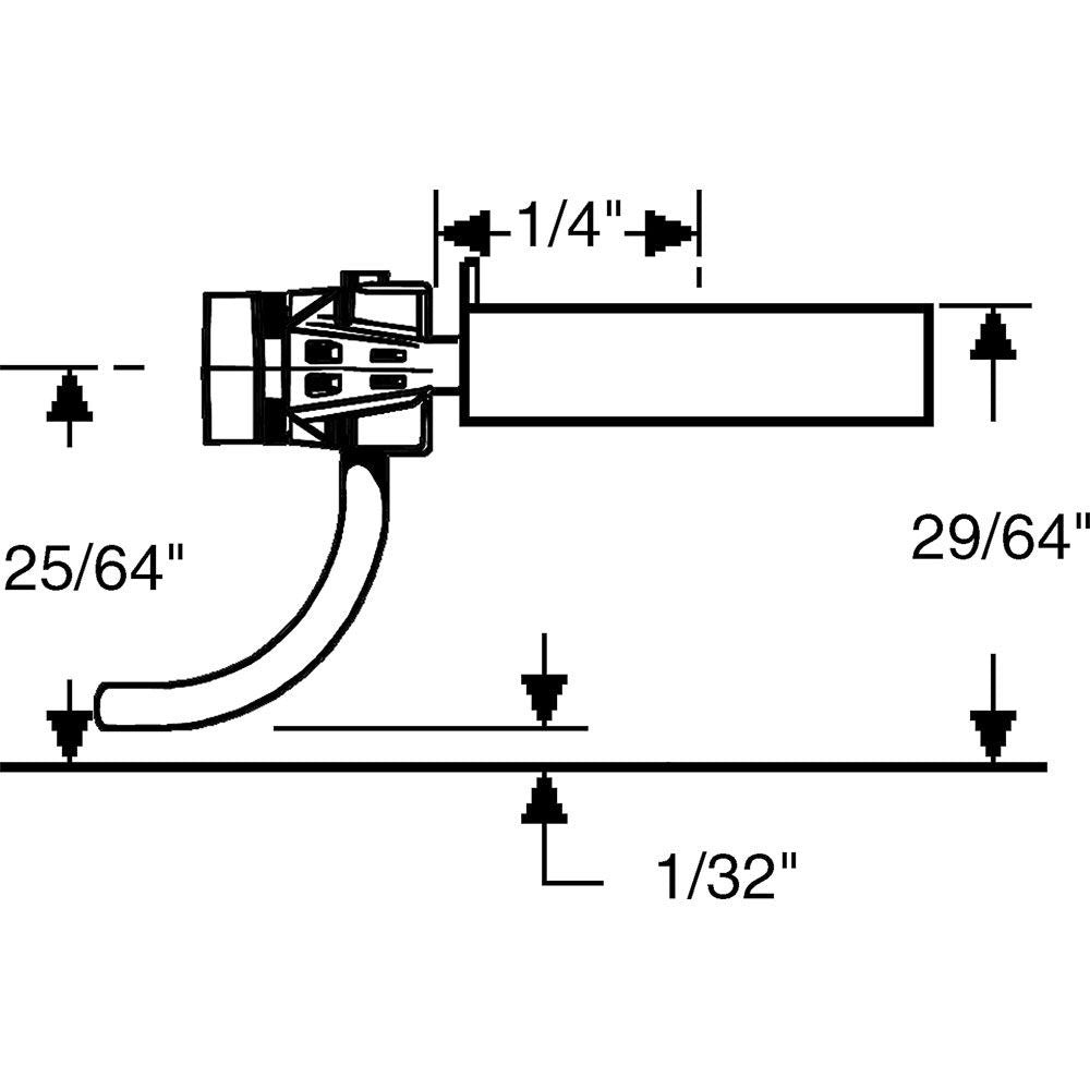 Kadee 153 HO "Scale" Whisker® Metal Couplers - Short (1/4") Centerset Shank 2pr