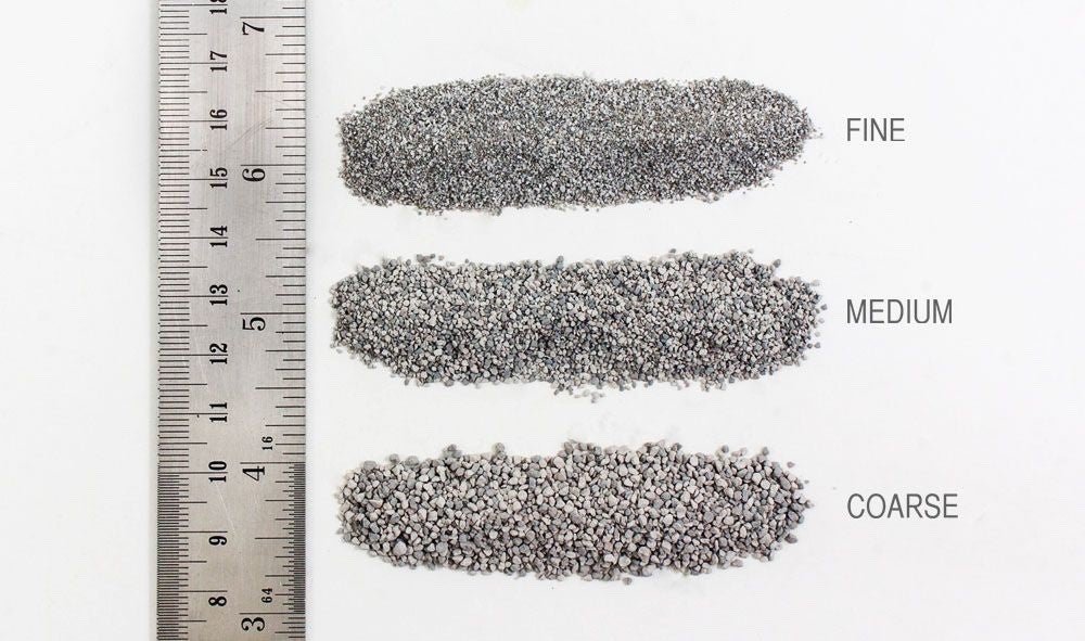 Woodland Scenics B1395 Gray Blend Coarse Ballast Shaker - Oakville Model Trains Depot