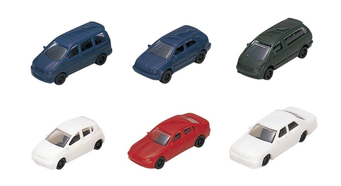 Kato 23-505 N Scale 1990's Toyota Auto Set - 6 cars