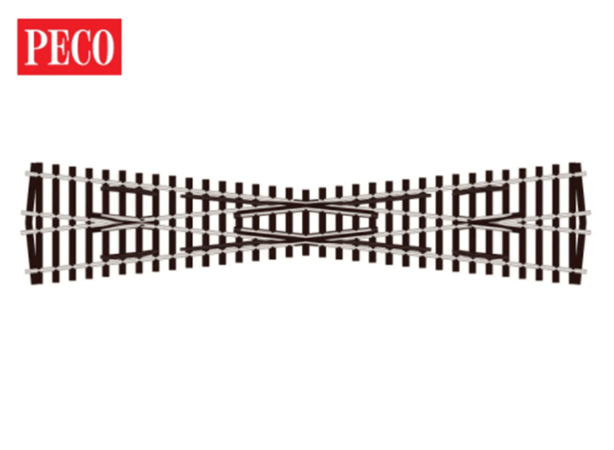 Peco SL - 194 OO/HO Scale Code 75 Long Crossing 12 Degree - Oakville Model Trains Depot