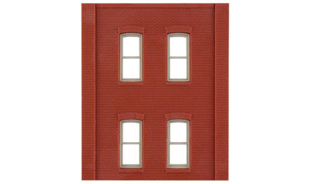 Woodland Scenics DPM 30138 HO Scale Two-Story Rectangular 4-Window Kit