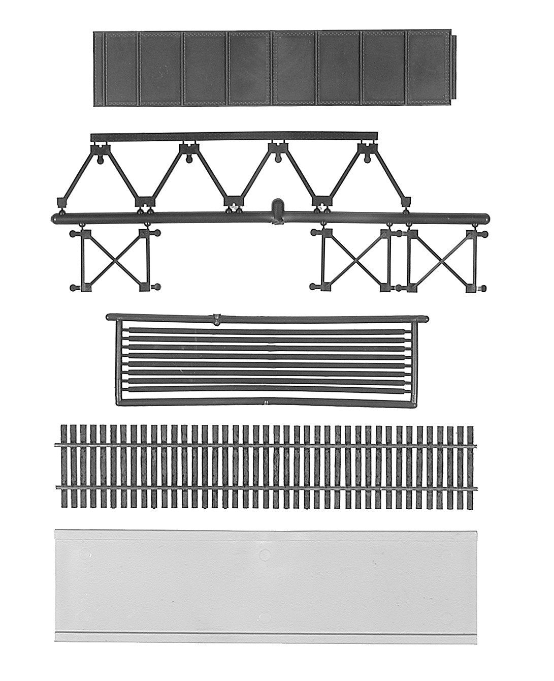 Micro Engineering 75-505 HO Scale 85" Deck Girder Bridge Kit