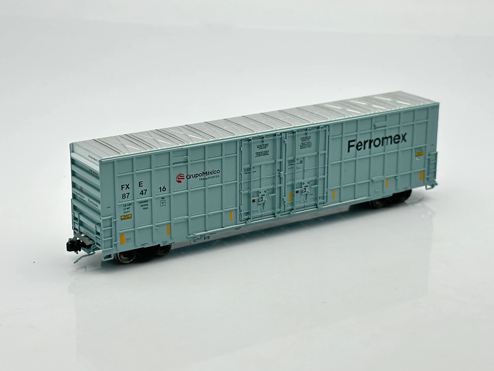 Aurora Miniatures 602078 N Greenbrier 7550 cf 60’ Plate F Boxcar #874768 - New