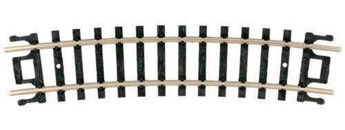 Atlas 2521 N Scale Code 80 Nickel Silver 11" Radius Curve Track - 6pcs - Oakville Model Trains Depot