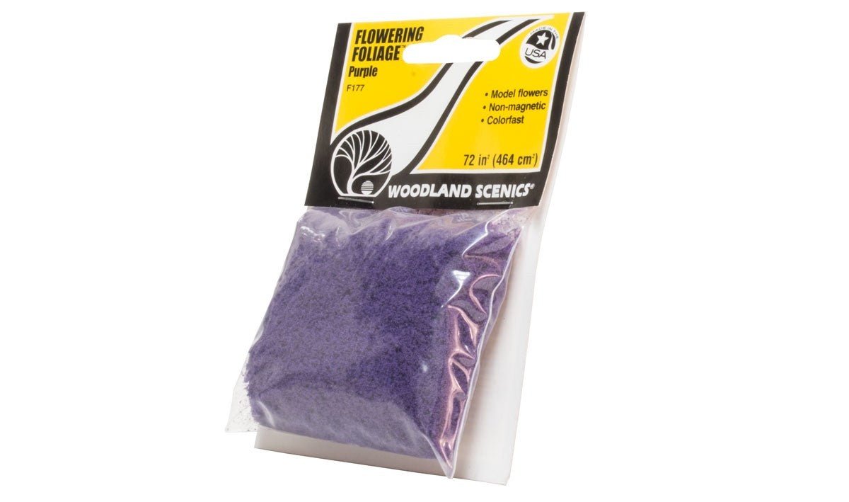 Woodland Scenics F177 Flowering Foliage™ Purple - Oakville Model Trains Depot