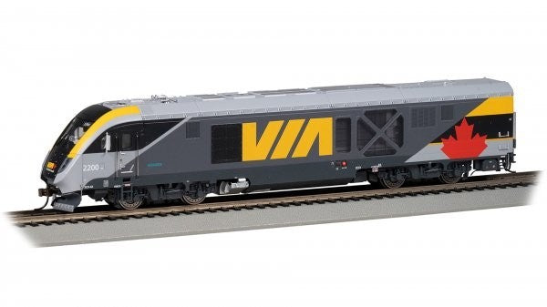 Bachmann 69001 HO Siemens SCV-42 Charger - VIA Rail #2200 - DCC/Sound