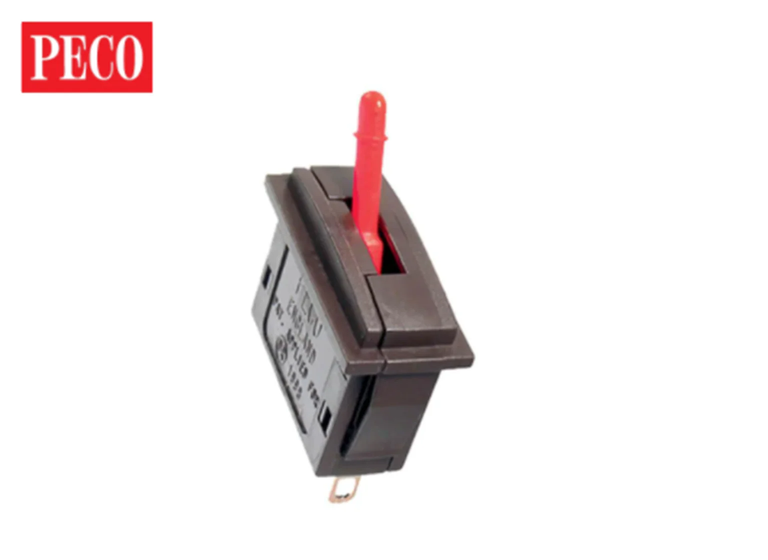 Peco PL-26R Red Passing Contact Switch - New