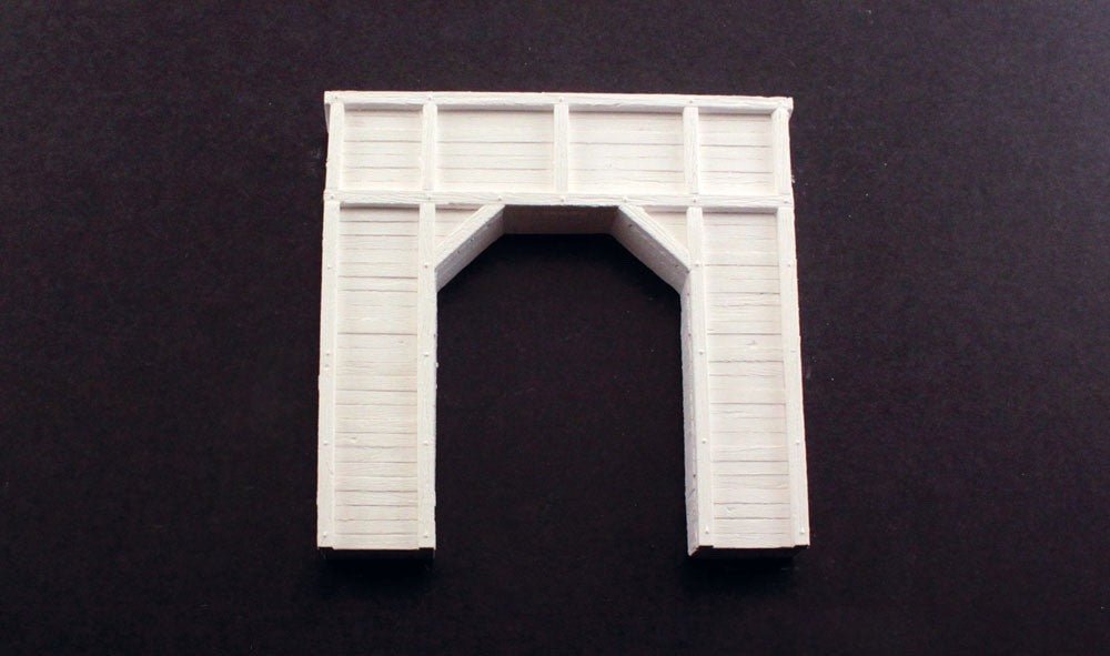 Woodland Scenics C1254 HO Scale Timber Single Portal - Oakville Model Trains Depot