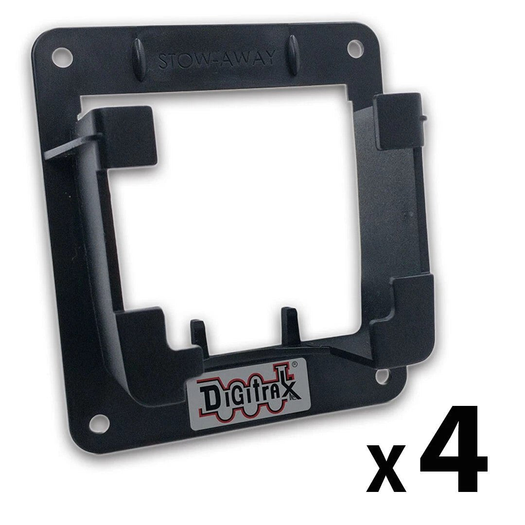 Digitrax DT602 StowAway Throttle Holder - Fascia Bracket (4 - Pack) - Oakville Model Trains Depot