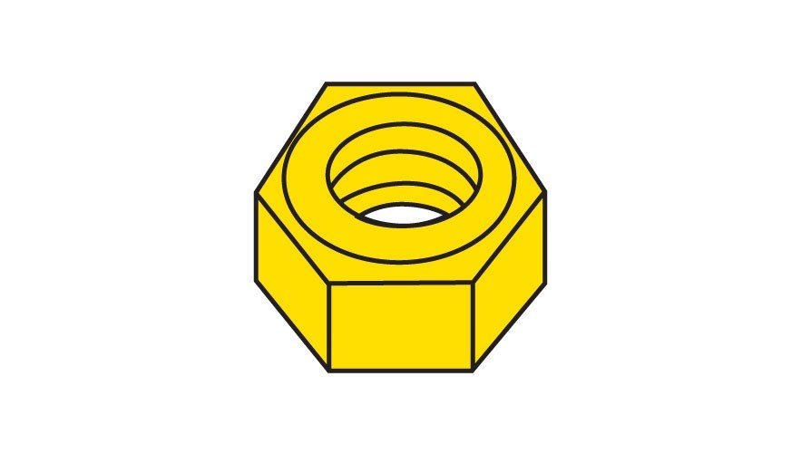 Woodland Scenics H881 Hex Nuts 00 - 90 - 5pcs - Oakville Model Trains Depot