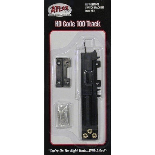 Atlas 52 HO Scale Code 100 Left Hand Remote Snap - Switch Turnout - Oakville Model Trains Depot