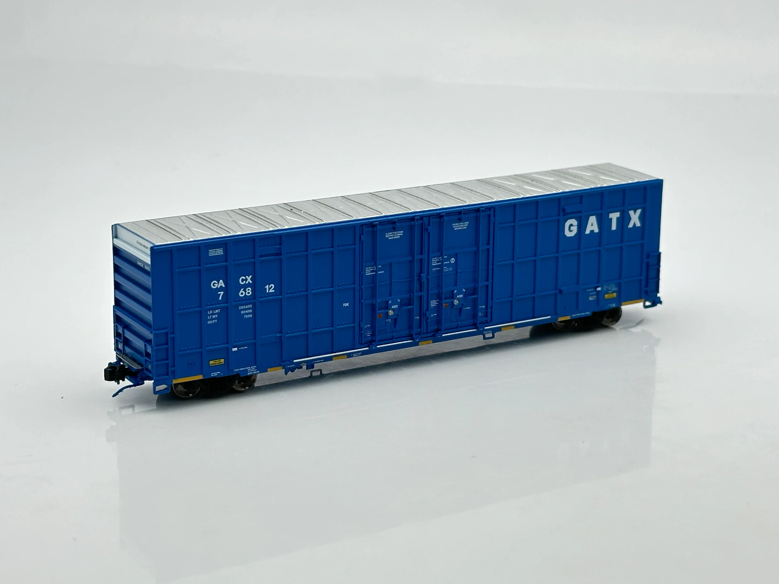 Aurora Miniatures 602082 N Greenbrier 7550 cf 60’ Plate F Boxcar #76813 - New